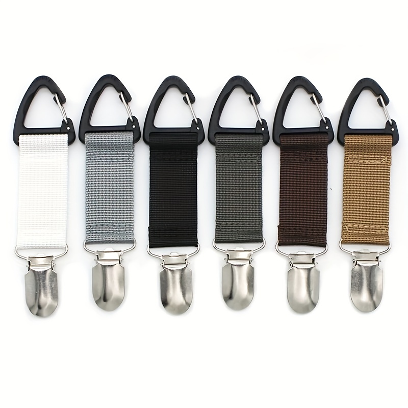 Canvas Hat Clip for Travel Handbag Backpack Luggage Hat Holder