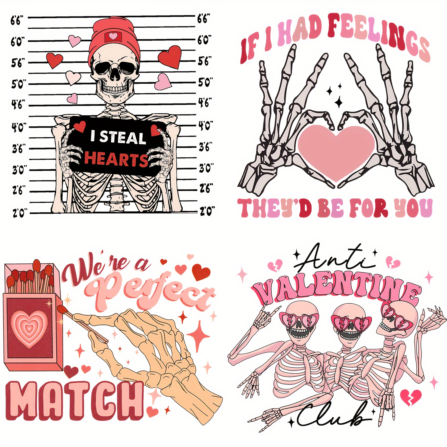  36 Sheets Valentine's Day Iron on Patches Clothing Iron on  Transfers Heart Love Car Pink Leopard Heat Transfer Stickers for T-Shirt  Jacket Pillow Covers Backpack Hoodies DIY Decorations