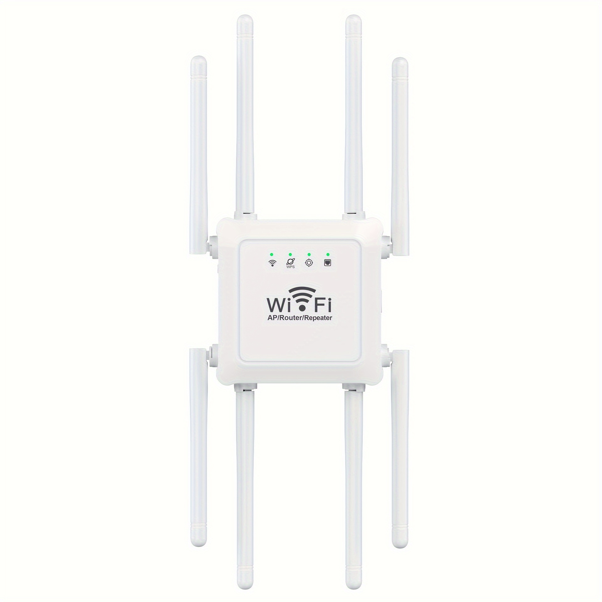 WiFi Extender Booster Repeater for Home & Outdoor, 1200Mbps(8000sq.ft) and  45+ Devices, WiFi 2.4&5GHz Dual Band WPS WiFi Signal Strong Penetrability