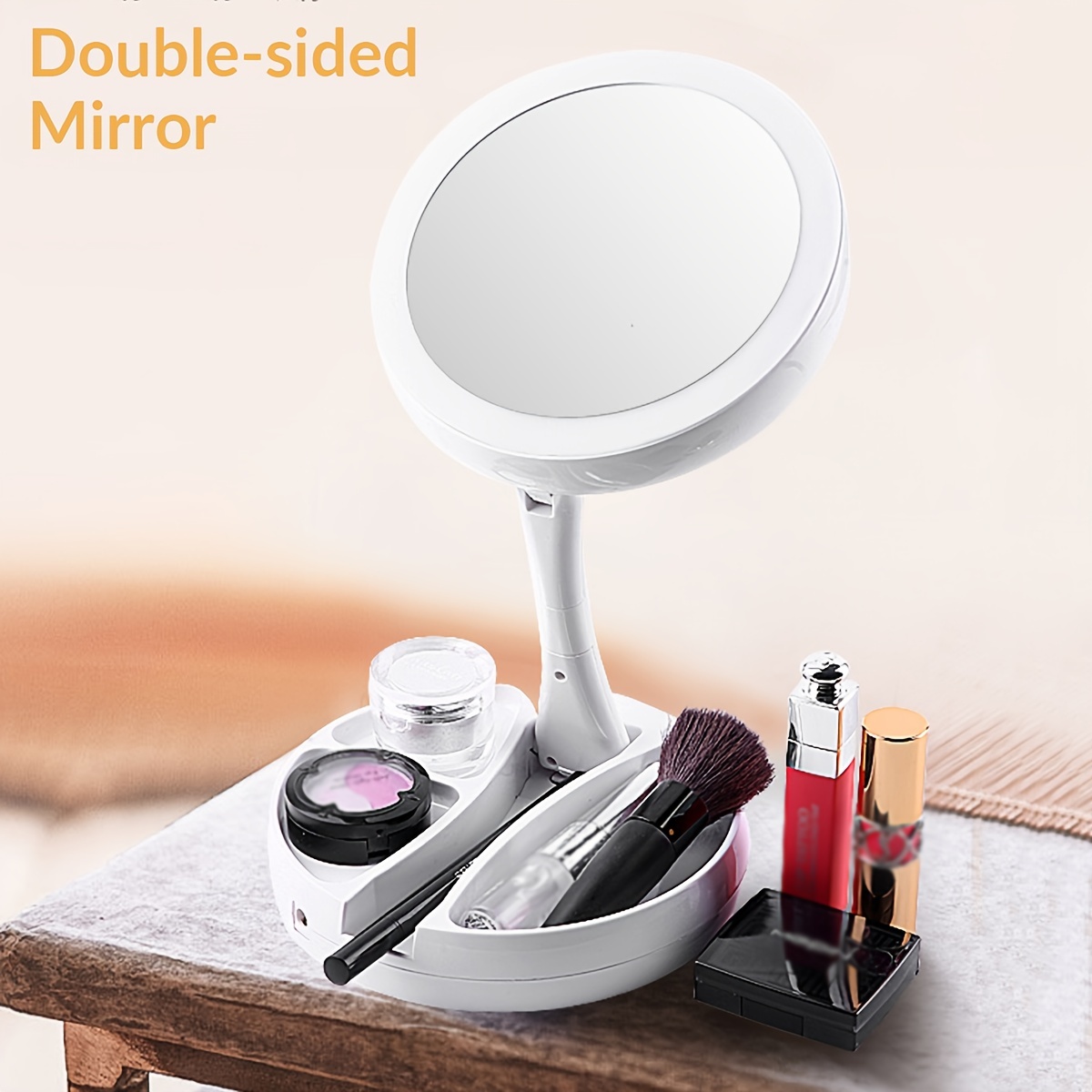 Portable Makeup Mirror Portable 10x Magnifying Makeup Mirror Mini