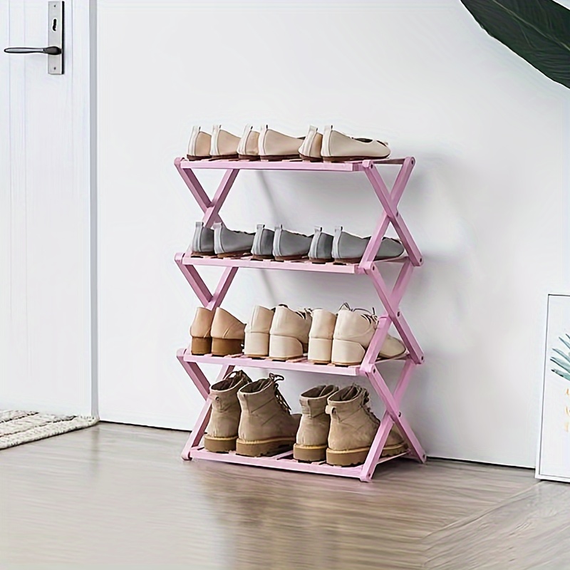 space saving home simple shoe rack