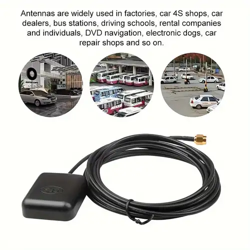 Auto GPS-Antenne Mit SMA-Stecker, 3 M Kabel, GPS-Empfänger, Auto- Antennenadapter Für Auto-Navigation, Nachtsichtkamera Und Player - Temu  Germany