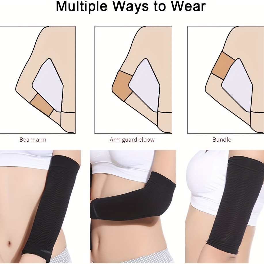 Slimming Arm Sleeves For Weight Loss And Fat Burning Fits Up To