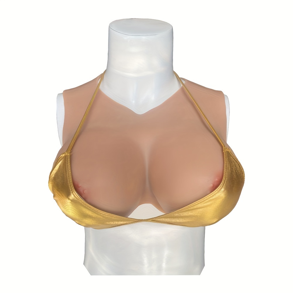 Deg Cup Simulation Breast Realistic Silicone Breast - Temu