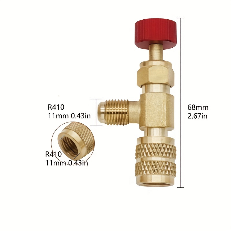 R410a Réfrigérant Manifold Jauge Alliage Manomètre - Temu Canada