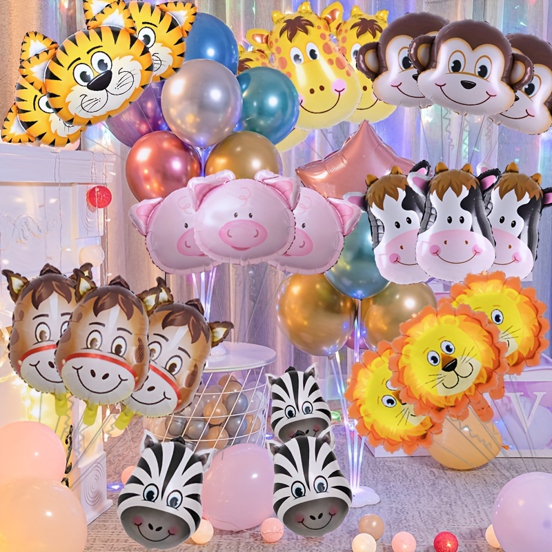 Partydea - Primo compleanno tema giungla!!!!! Un'unica grande composizione  Organica con palloncini, animali ed elementi decorativi. C'è voglia di  avventura e di crescere da Partydea!!!!! #primocompleanno  #primocompleannomaschio #fistbirthday