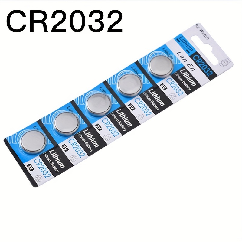100pcs 2032 CR2032 3V 220mAh lithium ion Button Coin Battery in Bulk for  watches, Wholesale DL2032 Battery flashlights Alkaline battery