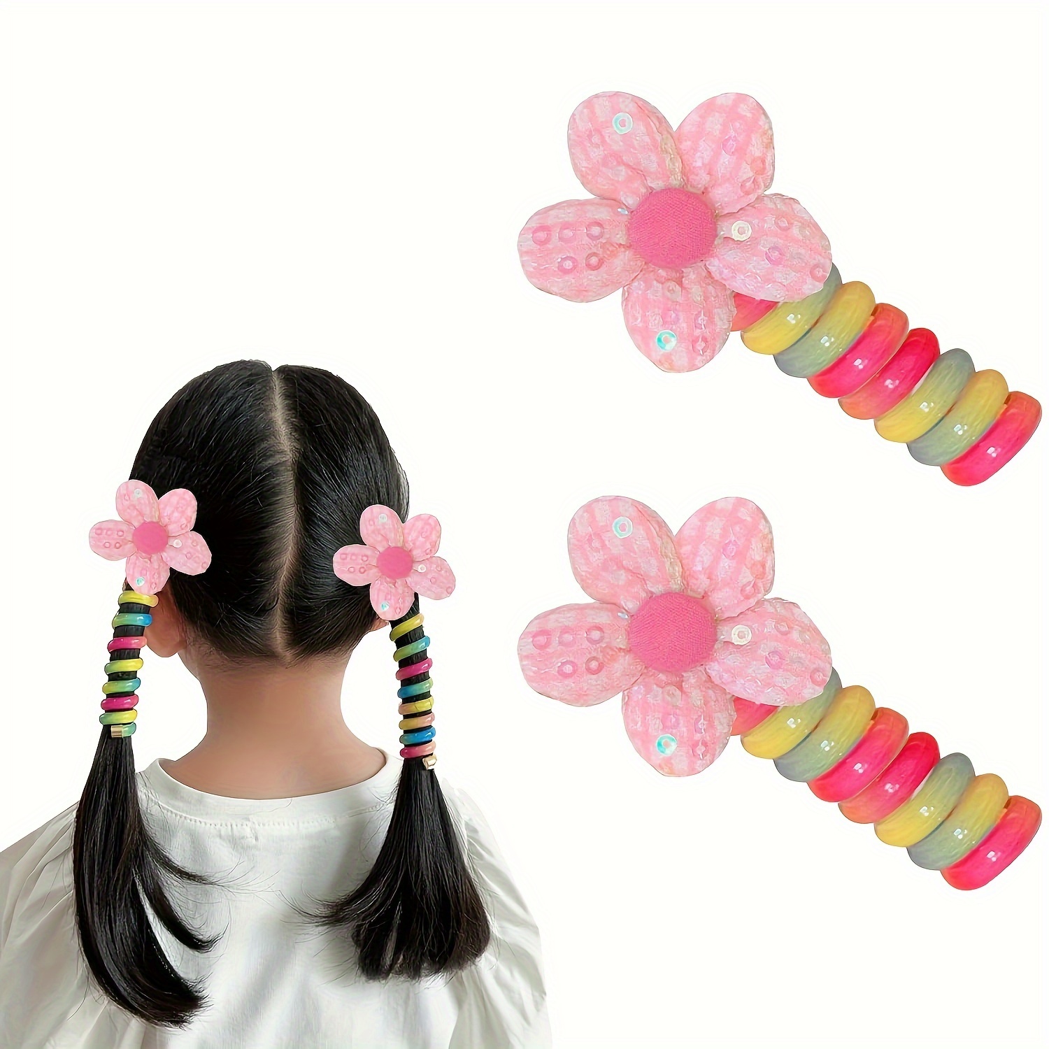 Magical Temporary Hair Accessories for Expressive Kids and Teens