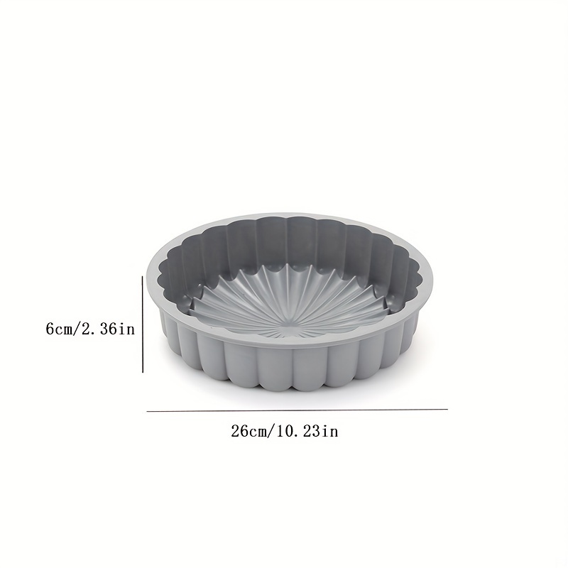 1pc Silicone Baking Mold, Cake Mold, 9inch Round Cake Pan, High Temperature  Resistant, Easy To Release, Baking Tools