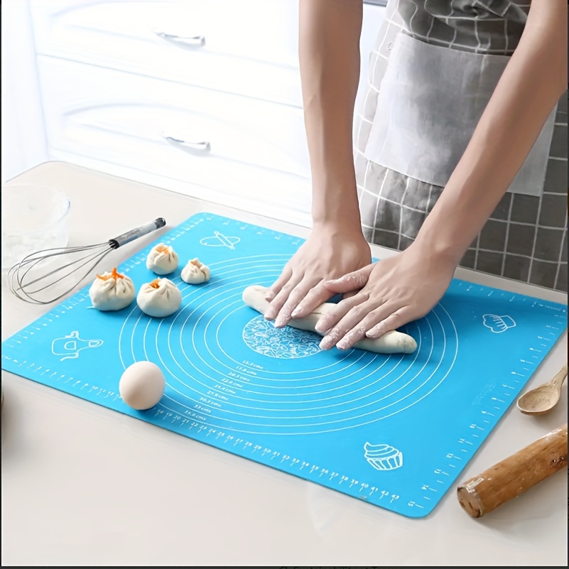Silicone Pastry Mat, Non-slip, Non-stick Counter Mat For Bread