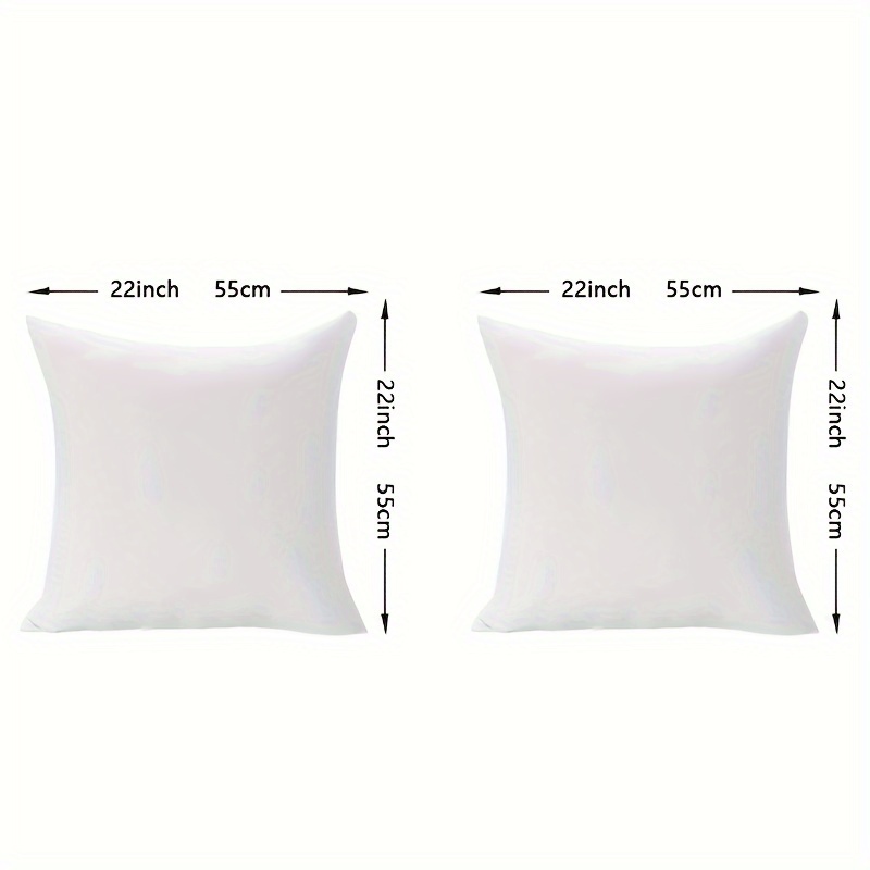 Brushed Fabric Pillow Insert Pp Cotton Cushion Core Pillow - Temu