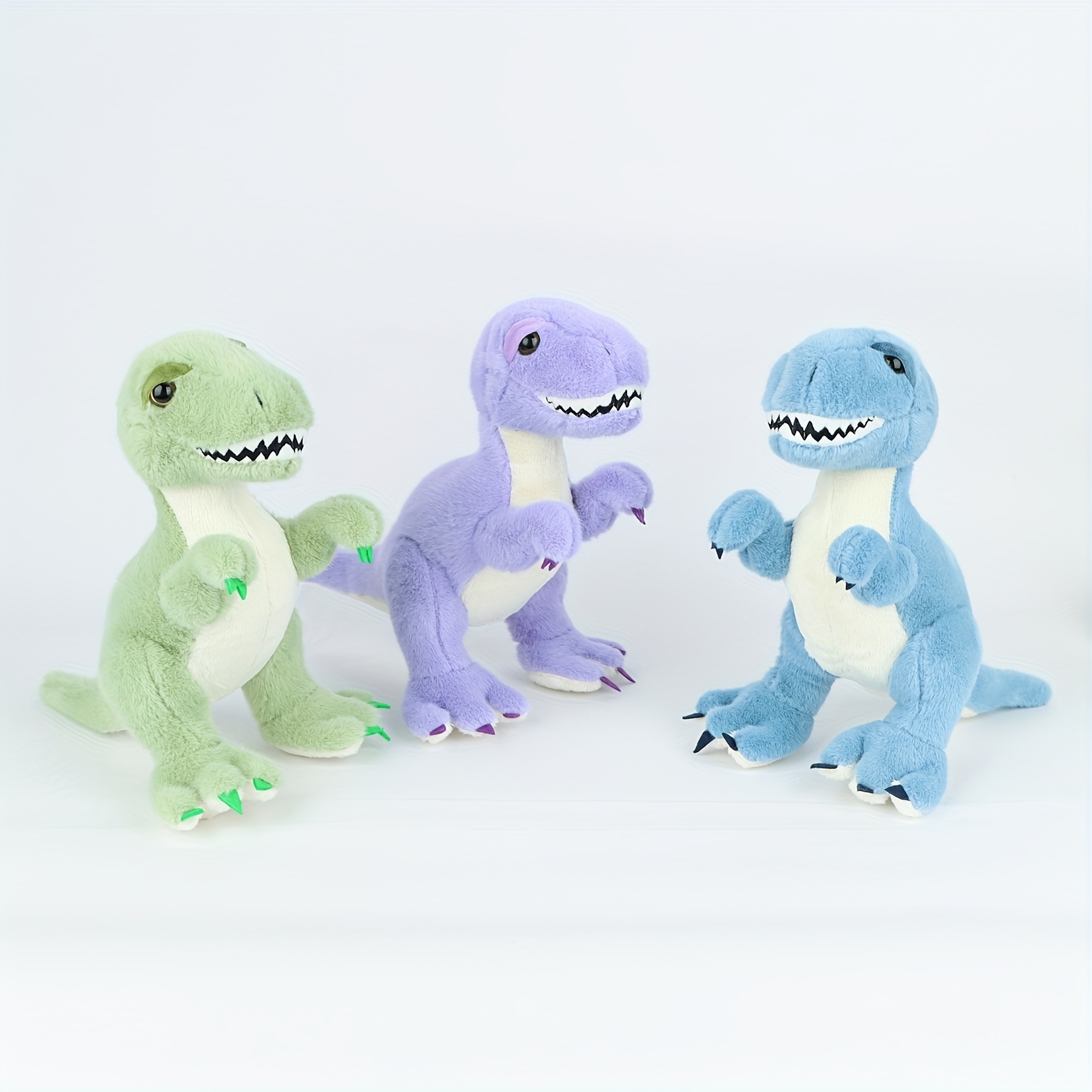 2 piezas lindo dinosaurio de peluche de dinosaurio de peluche, dinosaurio  de peluche de peluche, dinosaurio de juguete para bebés y regalos de