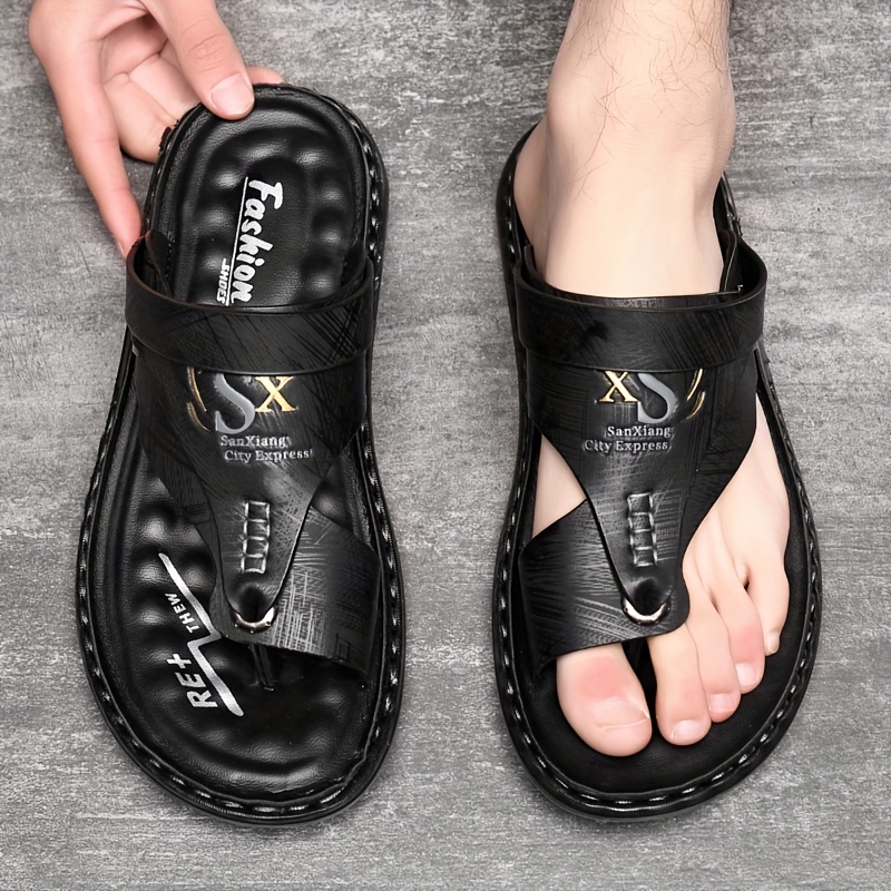 Men's Bunion Corrector Flip Flops, Quick-drying Comfy Thong Sandals For  Indoor Outdoor, Summer - Temu