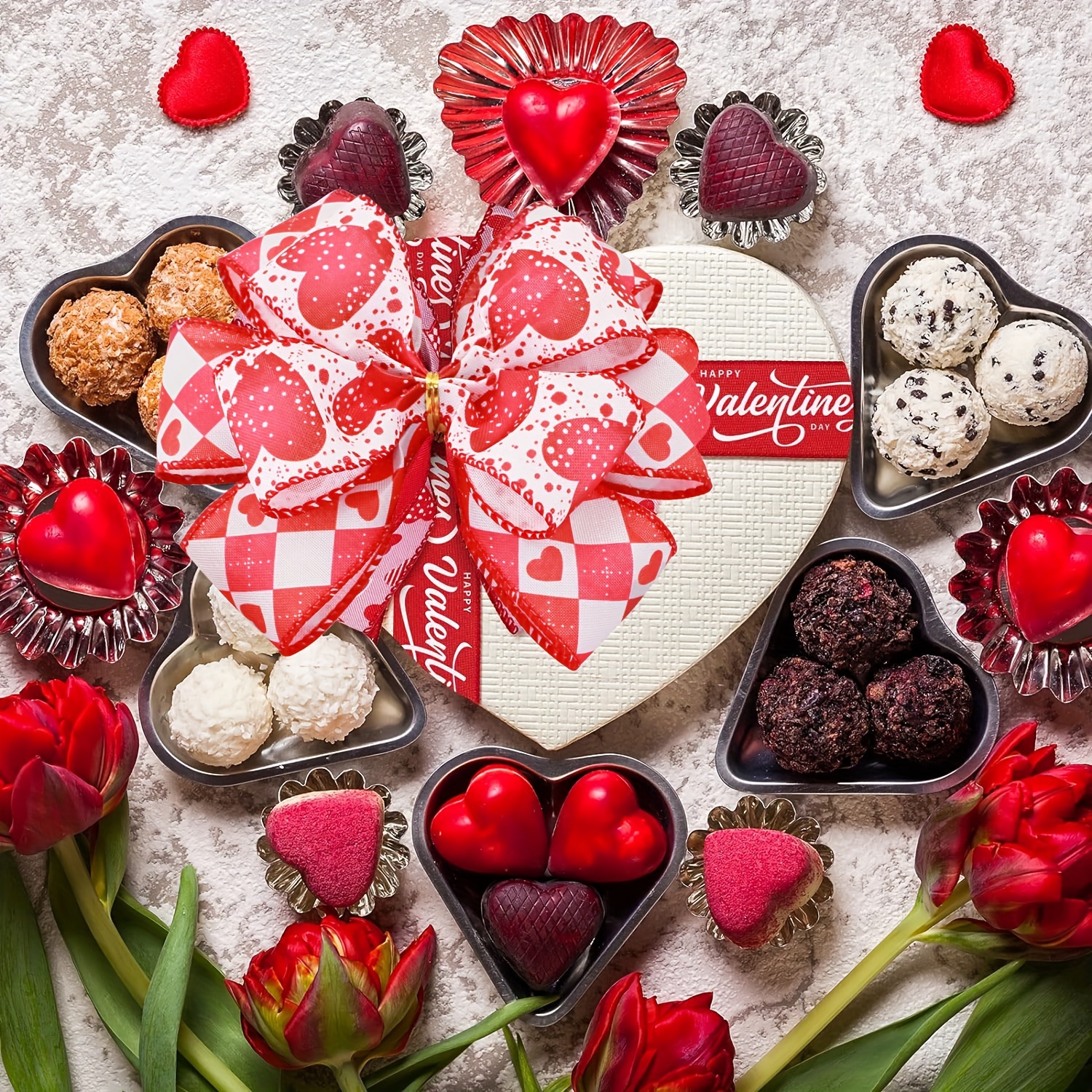 Globos para el Día de San Valentín de 93 piezas, decoración para el Día de San  Valentín, con forma de corazón de amor rojo, de aluminio, Rosa y Rojo -  AliExpress