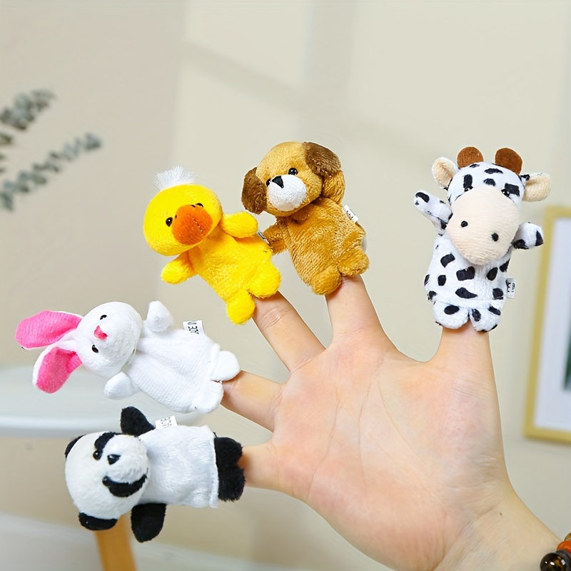 10pz Set Marionette A Dito, Mini Peluche Animali Marionette A Dito  Giocattoli Raccontare Storie, Giocare, Insegnare, Spettacoli Scolastici, Feste  Compleanno, Forniture Regali E Favori, Set Storie Famiglie E Genitori  Parlano - Giochi