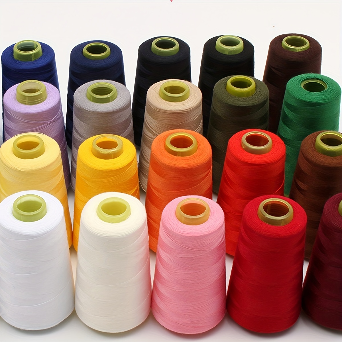 10 Rolls Set 1000 Yards Sewing Thread Polyester Threads For Sewing  Needlework Quilting Overlock Embroidery Hand Repair Thread Brown Series