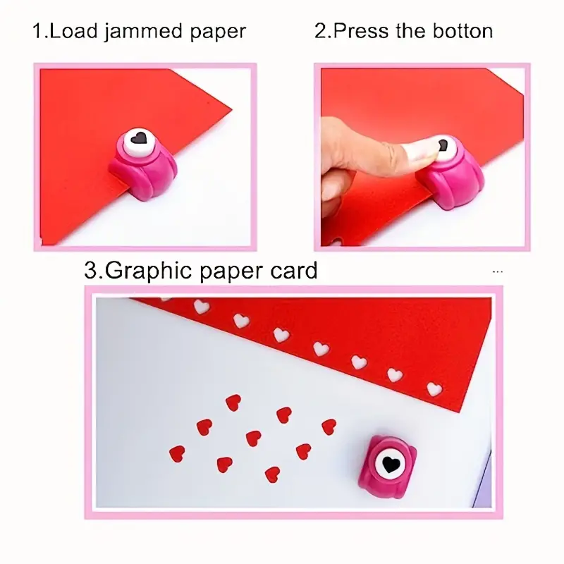 Craft Hole Punch Shape Set Small Paper Punching Machine Diy - Temu New  Zealand