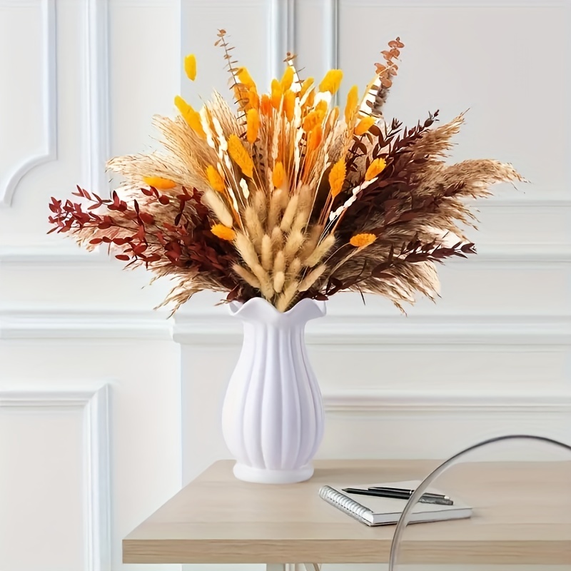 Boho chic Faux Pampas Grass For Home Decor And - Temu