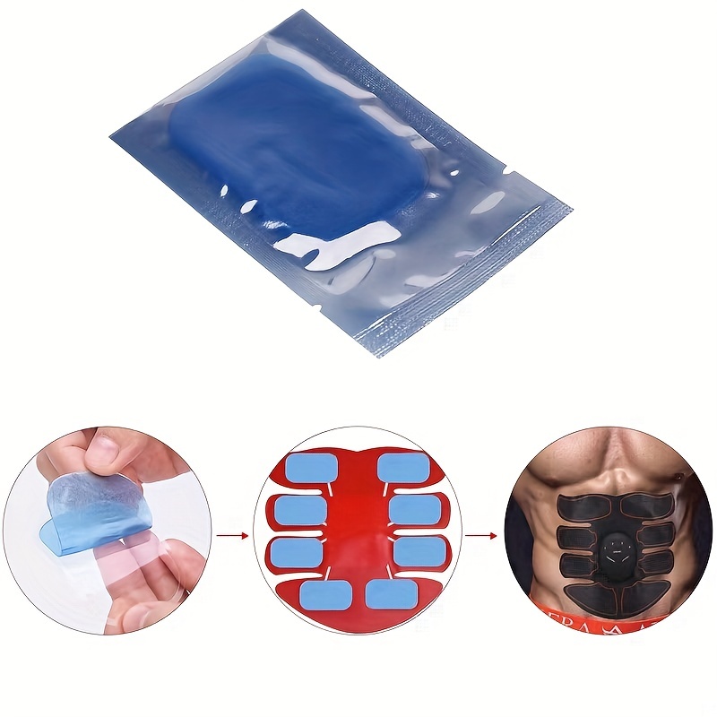 Hydrogel Pad Replaceable Gel Pads Stickers For Abdominal Muscles