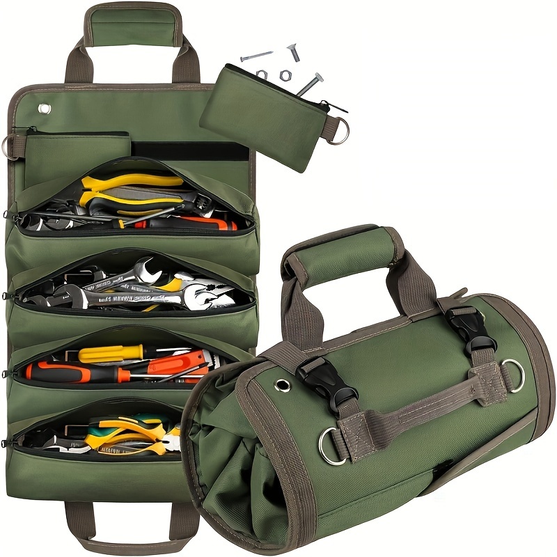 ETO- organisateur d'outils Sac à Outils Enroulable Porte-outils Sac à  Outils Multi-poches Pour L'artisanat bagagerie etanche