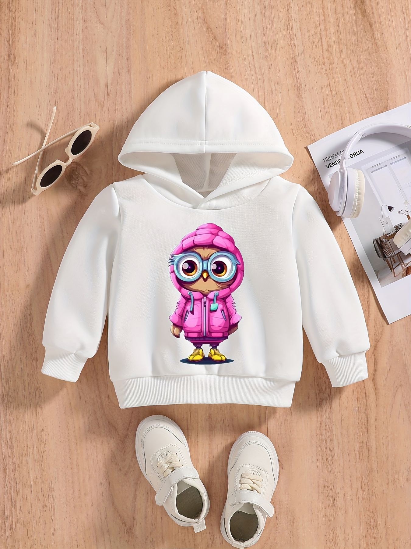 Owl hoodie shop with ears