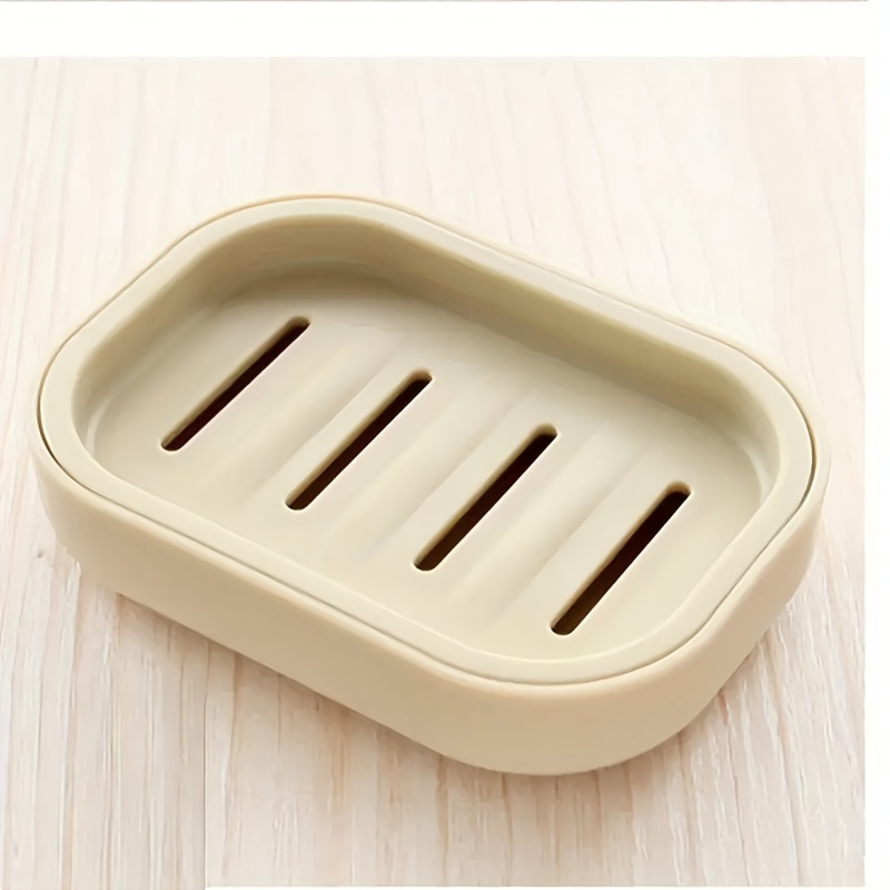 Double Layer Soap Dish Self Draining Soap Holder Bathroom Soap Rack