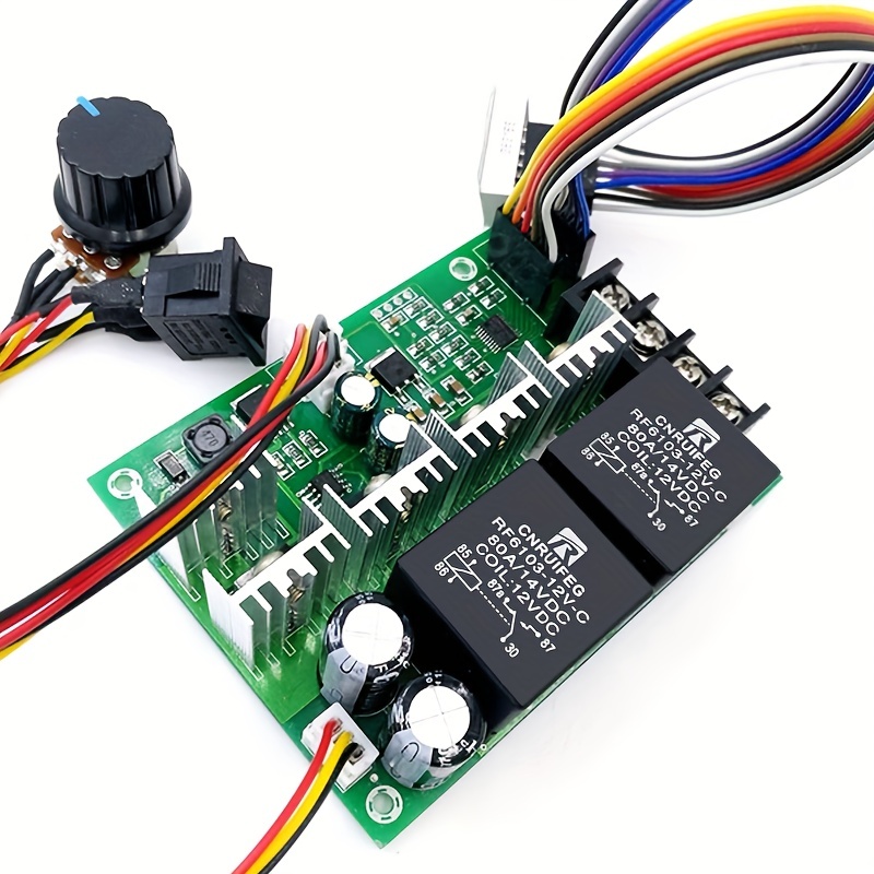 60A 0-100 Adjustable Speed Controller for DIY DC Motor - LED Digital  Display & PWM DC 10V-55V Adjustment