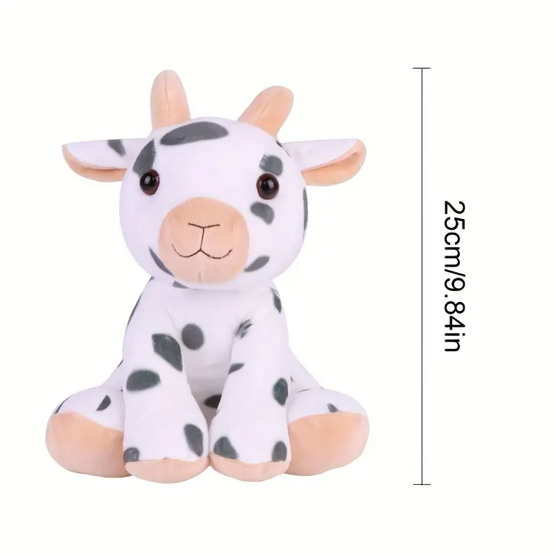 25cm Simulation Highland Cow Animal Stuffed Plush Doll Toy Kids -Highland  Cow