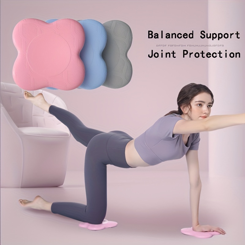 Shock Absorbing Knee Cushion Pad For Yoga And Exercise Non - Temu