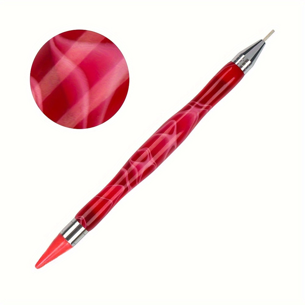 36PCS Diamond Painting Pen Accessories Tools Set, Diamond Painting Tools  with Roller, 3 Diamond Art Pens, 18 Threaded Tips,12 Diamond Painting Wax,  2
