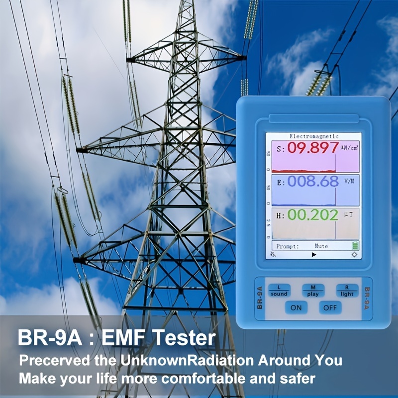 Detector Radiación Electromagnética Señal 5g 10g Antenas