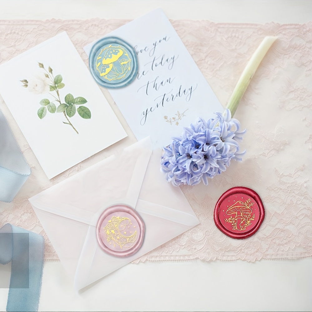 We love! El sello de lacre en las invitaciones de boda.