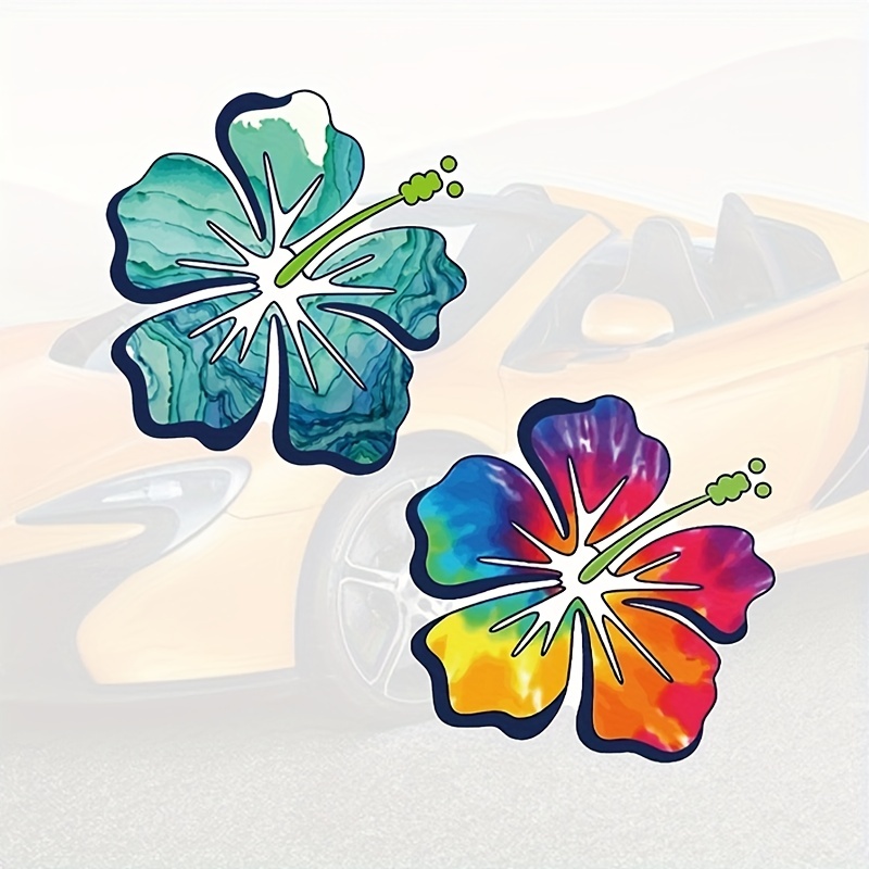 Tropical flowers and blossoms' Sticker