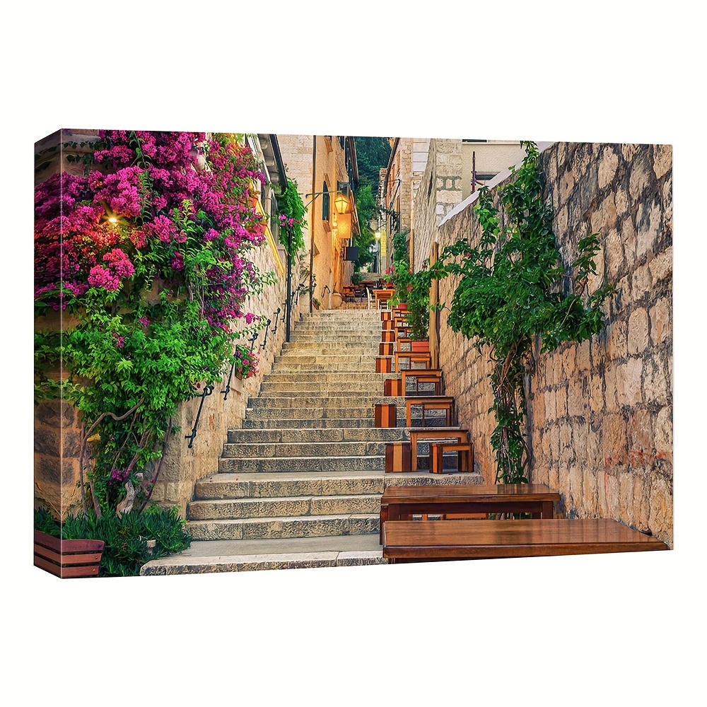 1pc wall canvas print wall art mediterranean botanical