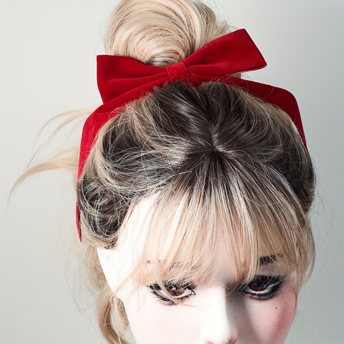 Bow Hair Clip Elegant Vintage Versatile Silky Y2k Sweet - Temu