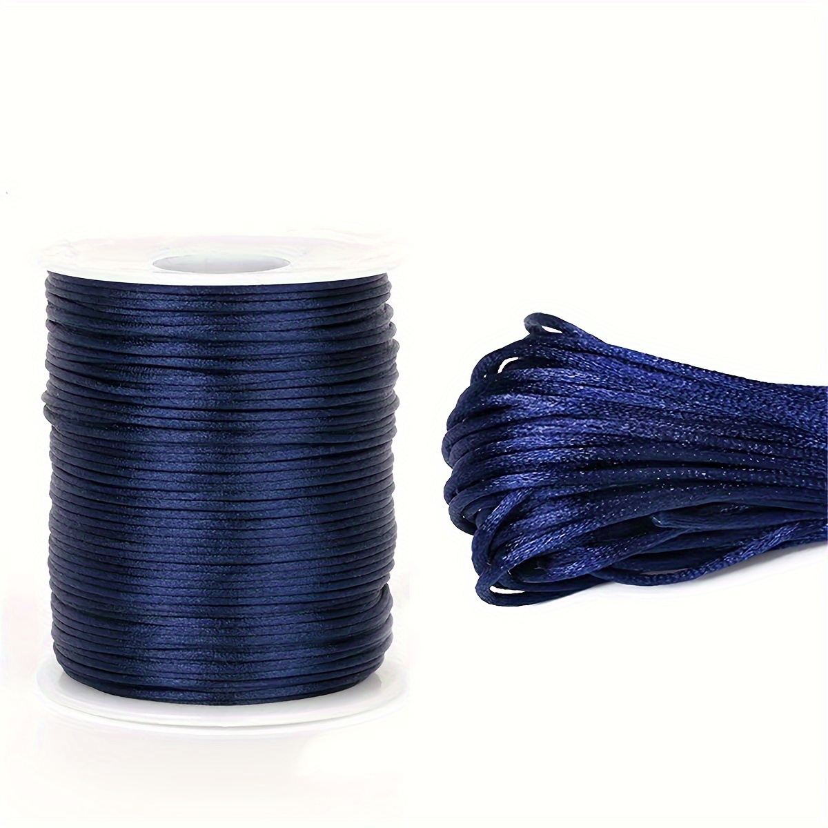 Nylon Cord Thread Satin Rope Chinese Knot Strong Braided - Temu