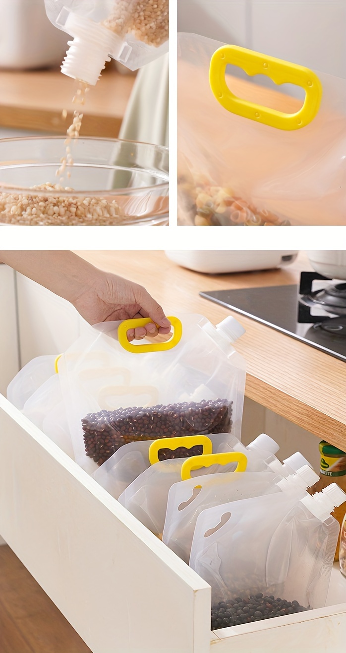 Cereal Sealed Moisture-proof Storage Bag, Vertical Food Storage