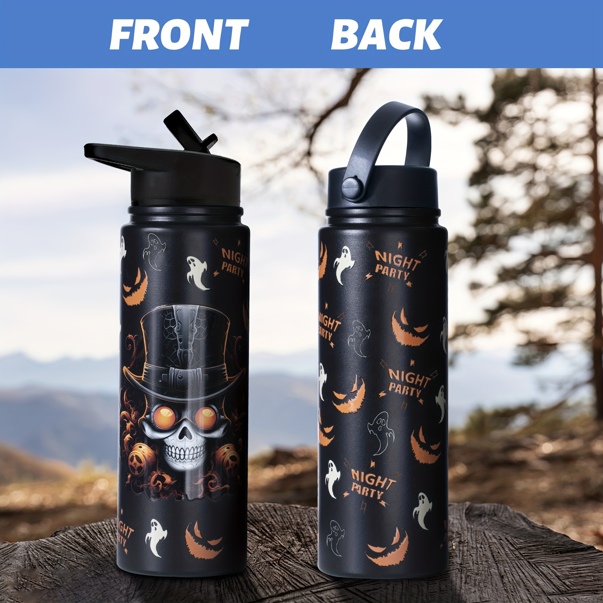 304 Stainless Steel Water Cup, Portable Outdoor Sports Water Bottle - Temu