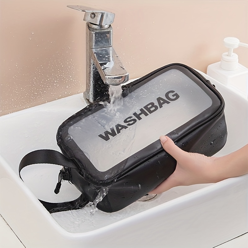 Makeup Zipper Bag Waterproof Cosmetic Bag Toiletry Wash Bag