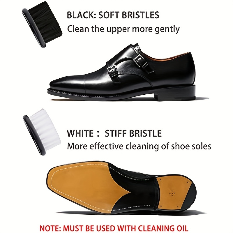 Sharplace Electric Shoe Shine , Electric Shoe Polisher Brush Shoe Shiner Dust Cleaner Portable Leather for Shoes, Men's, Size: 13.5cmx4.5cmx7cm, Black
