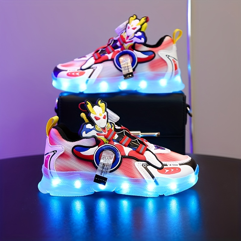 Power rangers 2024 light up shoes