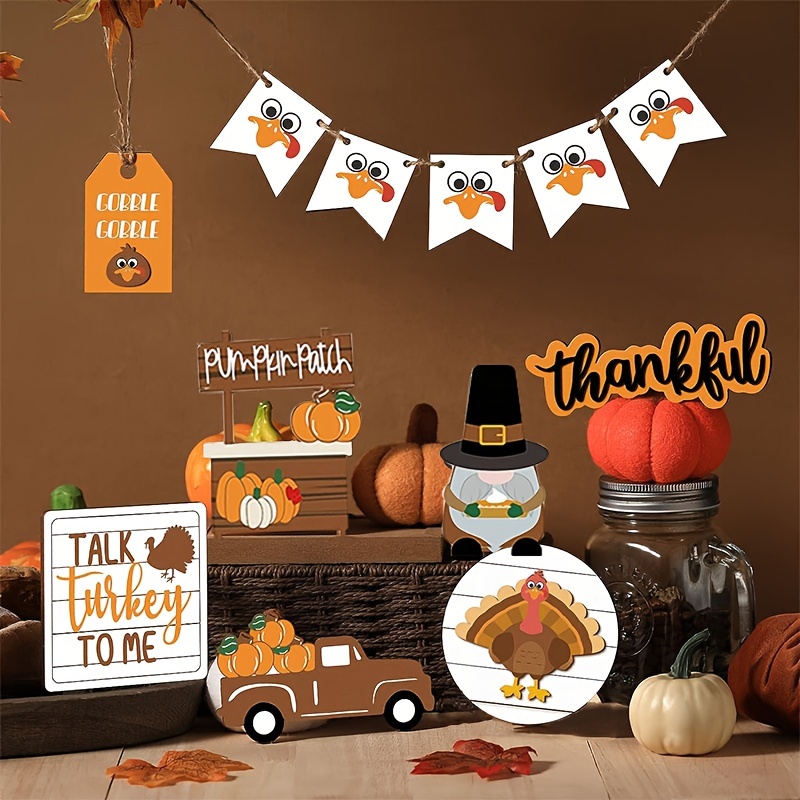 Halloween Decorations Welcome Sign Pieces For Centerpieces - Temu