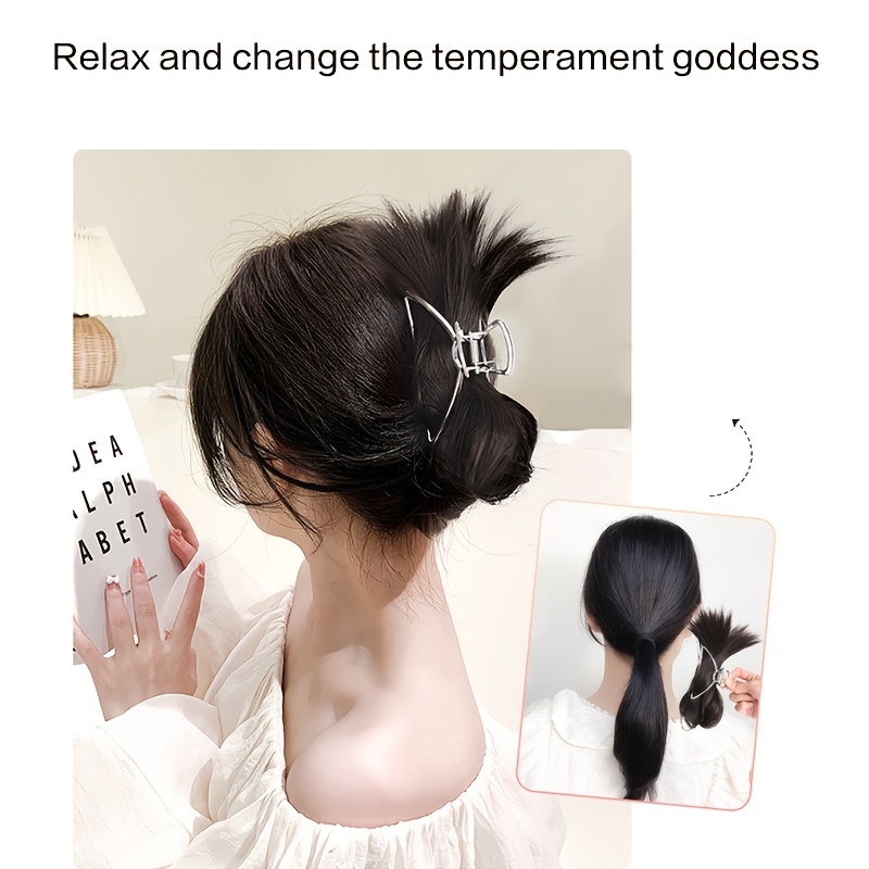 Synthetic Chignon Hair Buns Clip Ponytail Extensions for Women