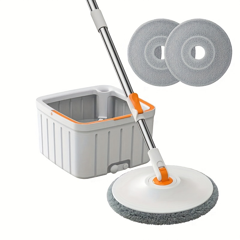 Jioakfa Spin Mop And Bucket With Wringer Set, Support Self Separation  Sewage And Clean Water, Telescopic Stainless-Steel Mop Cleaning Bucket Mop  For