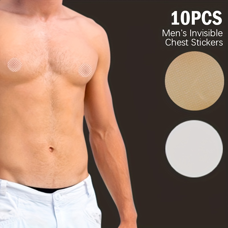 Invisible Disposable Nipple Covers Men Waterproof Breathable - Temu