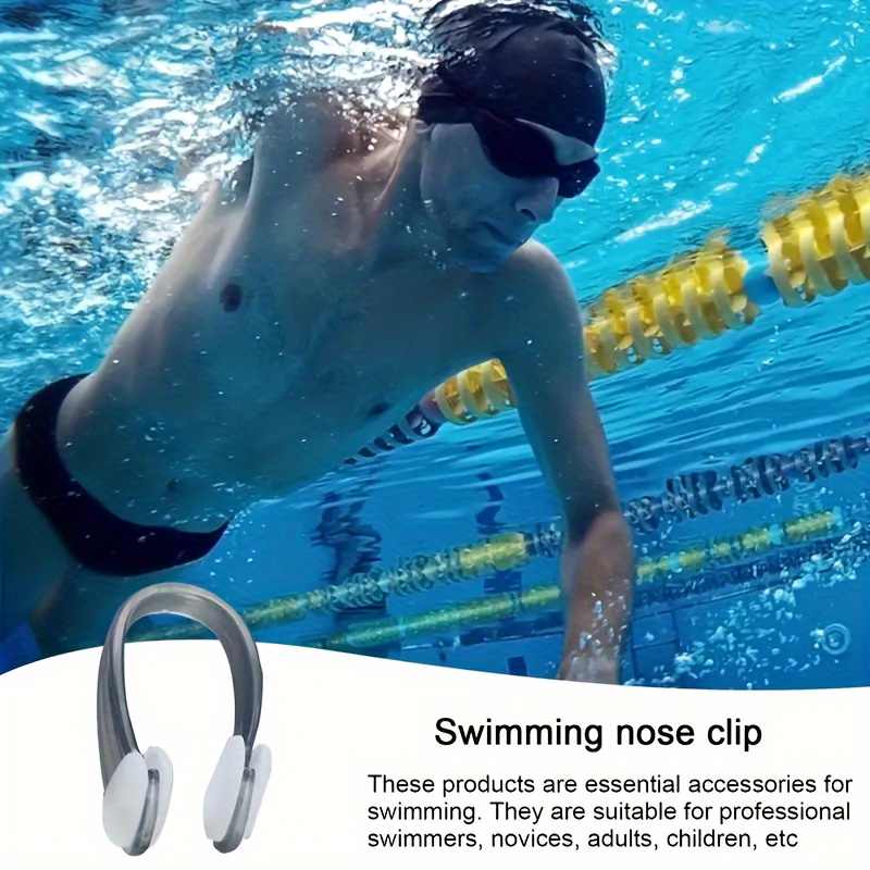 Clip de nariz de natación multicolor para niños y adultos con acces