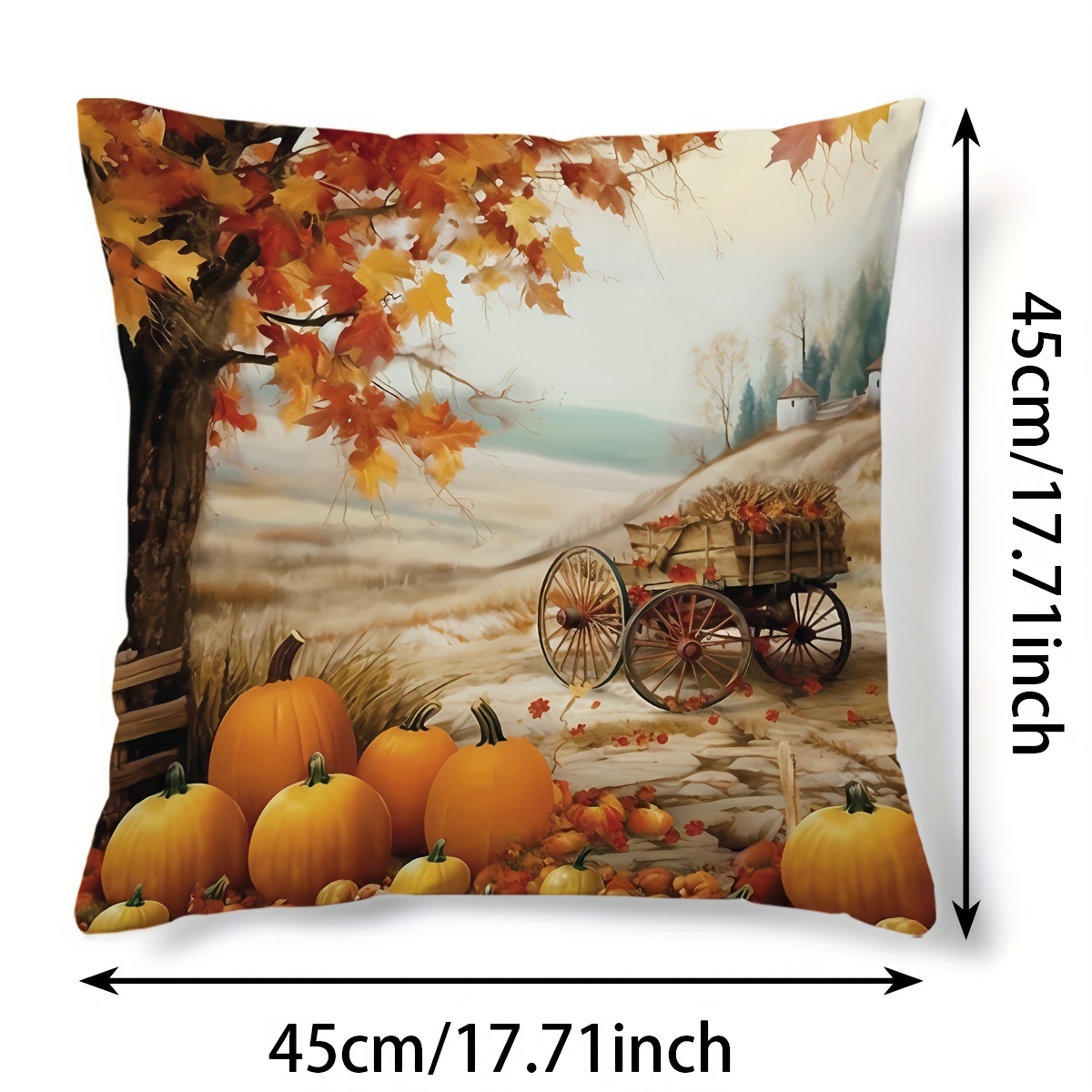 Fall Thanksgiving Pillow Cover  Fall Pillow Covers Hobby Lobby - Cushion  Cover - Aliexpress