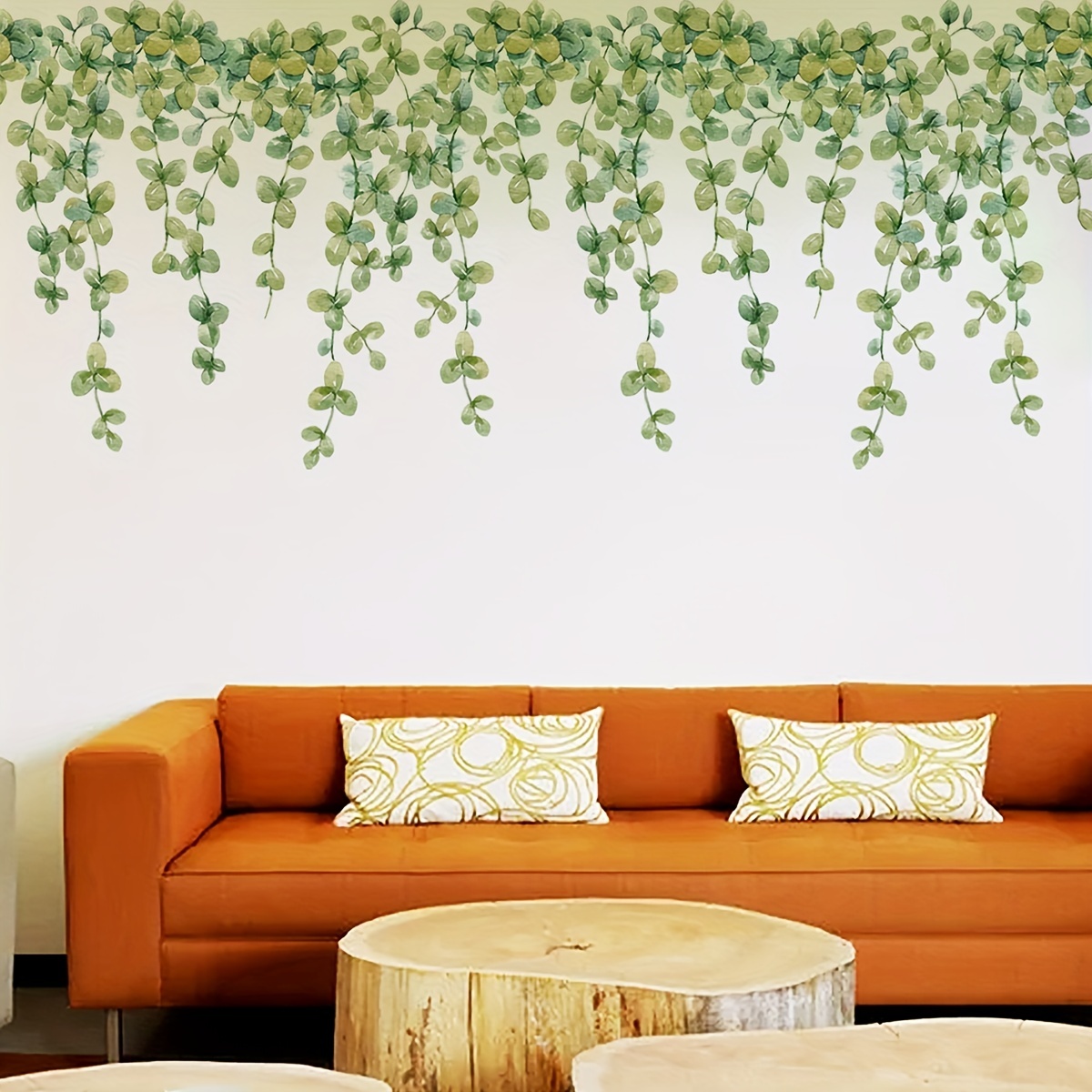 36.5 x 9 String of Pearls Vine Peel and Stick Wall Decal - RoomMates