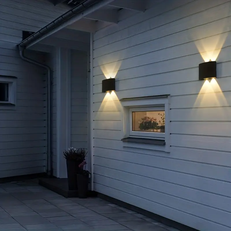 Lámpara LED De Pared De 4W Para Exteriores Impermeable - Temu