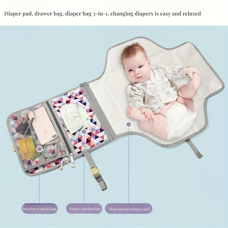 Christmas And Halloween Travel Essential Portable Baby Diaper